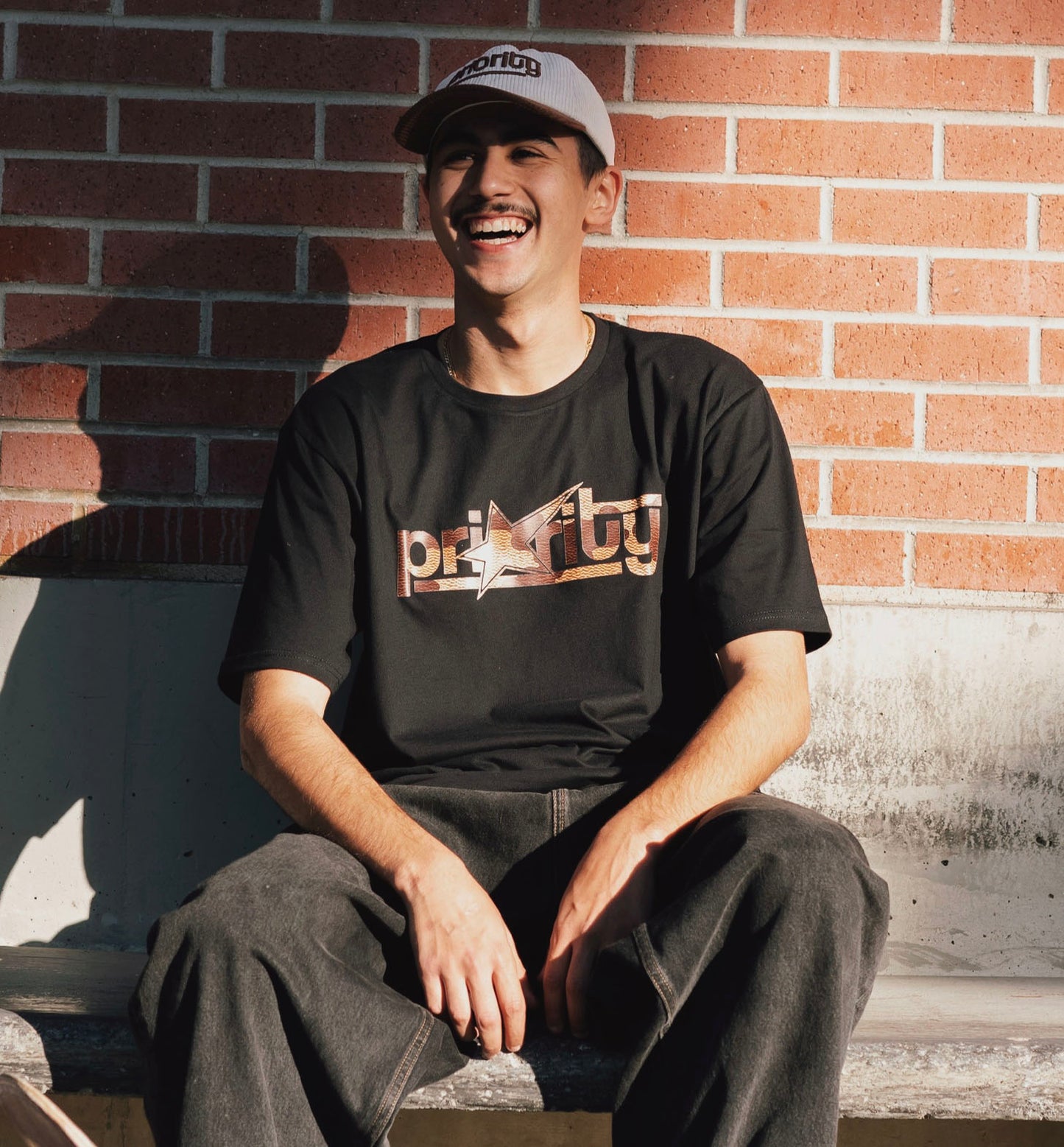 Brown Star Tee