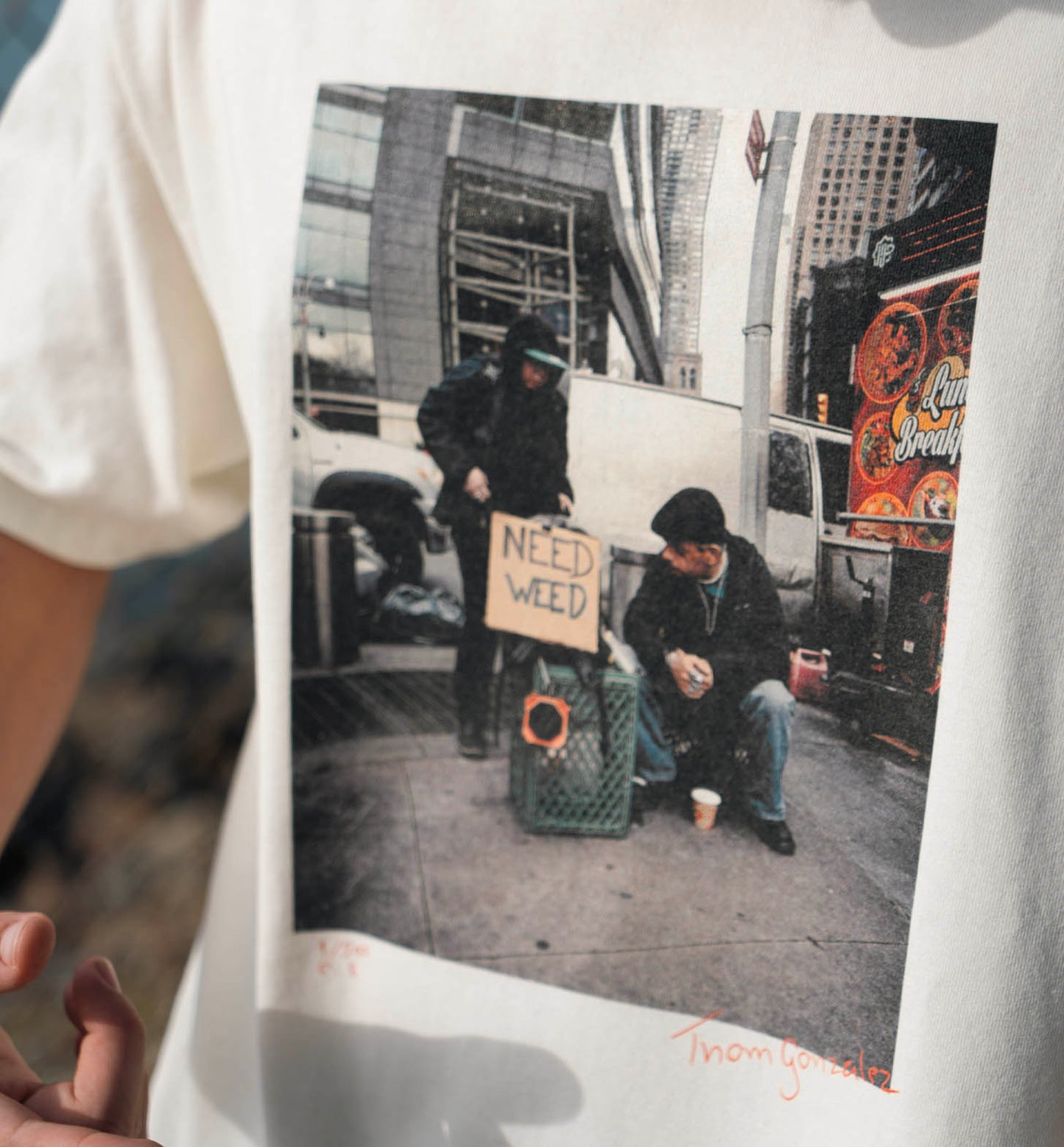 Need Weed Oversized Tee