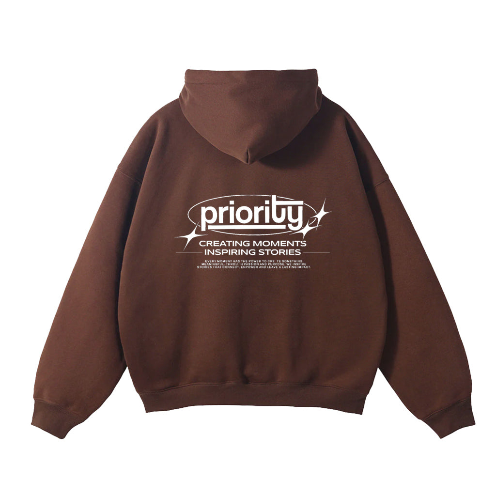 Brown Star Hoodie