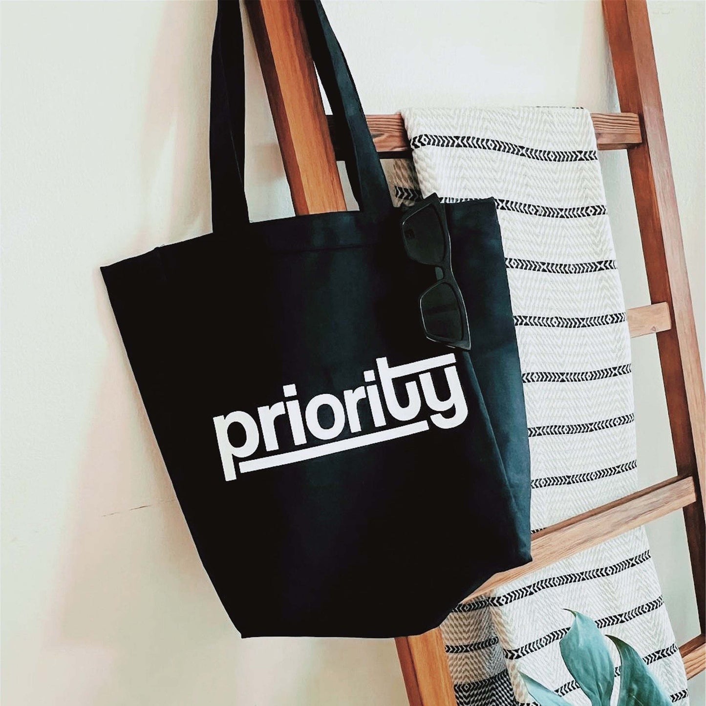 Black Tote Priority