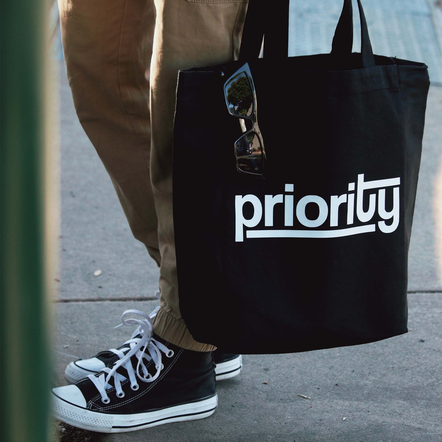 Black Tote Priority